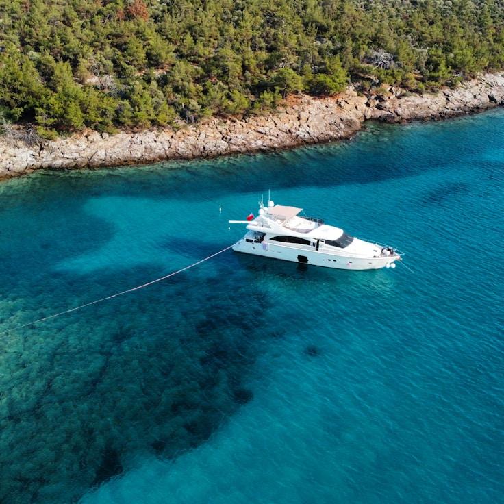 Lifestyle moment on a yacht